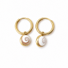 Boucles d’oreilles acier...