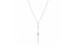 Collier Œil de Sainte-Lucie acier COLLIER021ACMEDI