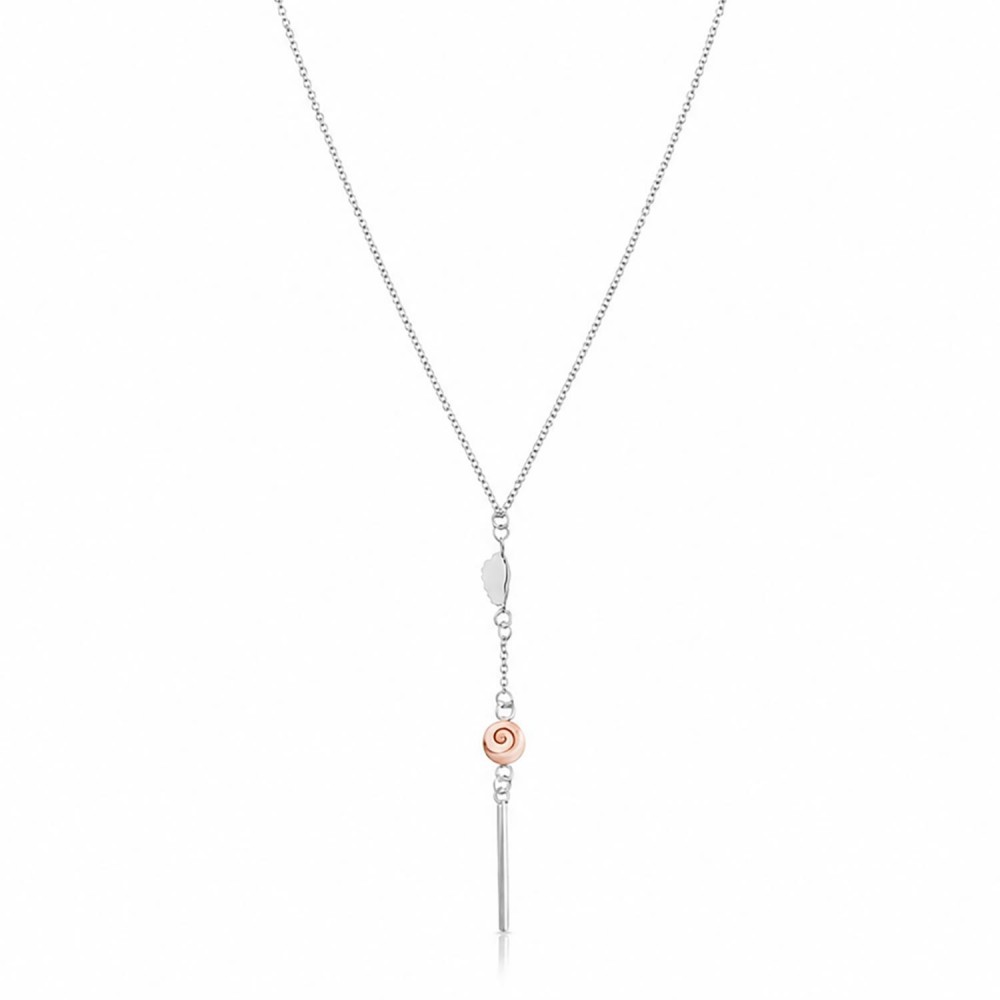 Collier Œil de Sainte-Lucie acier COLLIER021ACMEDI
