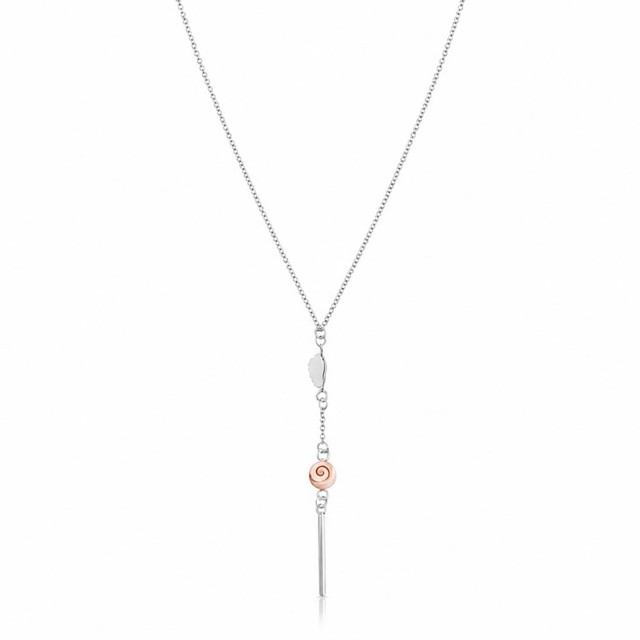 Collier Œil de Sainte-Lucie acier COLLIER021ACMEDI