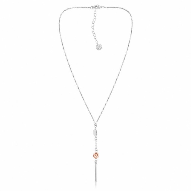 Collier Œil de Sainte-Lucie acier COLLIER021ACMEDI