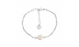 Bracelet œil de Sainte-Lucie acier SBC016ACMEDI