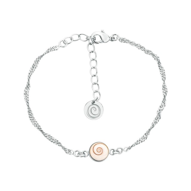 Bracelet œil de Sainte-Lucie acier SBC016ACMEDI