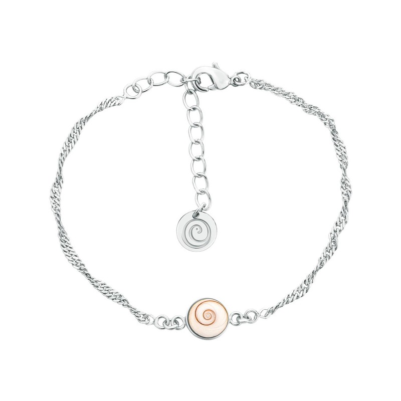 Bracelet œil de Sainte-Lucie acier SBC016ACMEDI