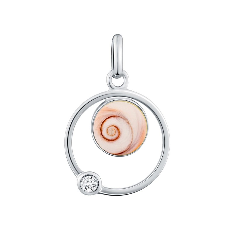 Pendentif acier œil de Sainte-Lucie SPC5000ACMEDI