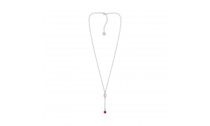 Collier acier Œil Ste-Lucie corail COLLIER1001ACMEDI