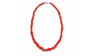 Collier corail rouge 45 cm CL00090