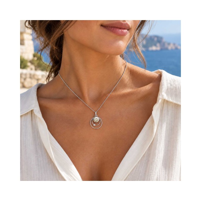 Pendentif Œil de Ste-Lucie argent – Cercles d’Harmonie spc50862