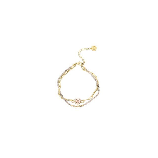 Bracelet œil de ste Lucie doré POSBC248MEDI