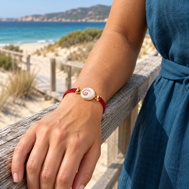 Bracelet Nubuck différentes couleurs POSBC133MEDI