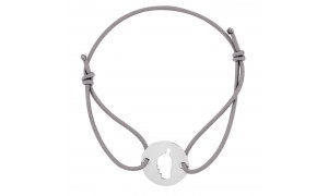 Bracelet gris avec Corse