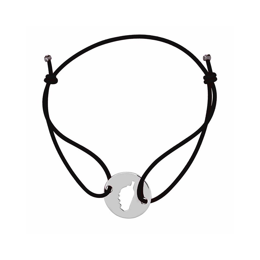 Bracelet noir avec Corse