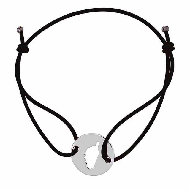 Bracelet noir avec Corse