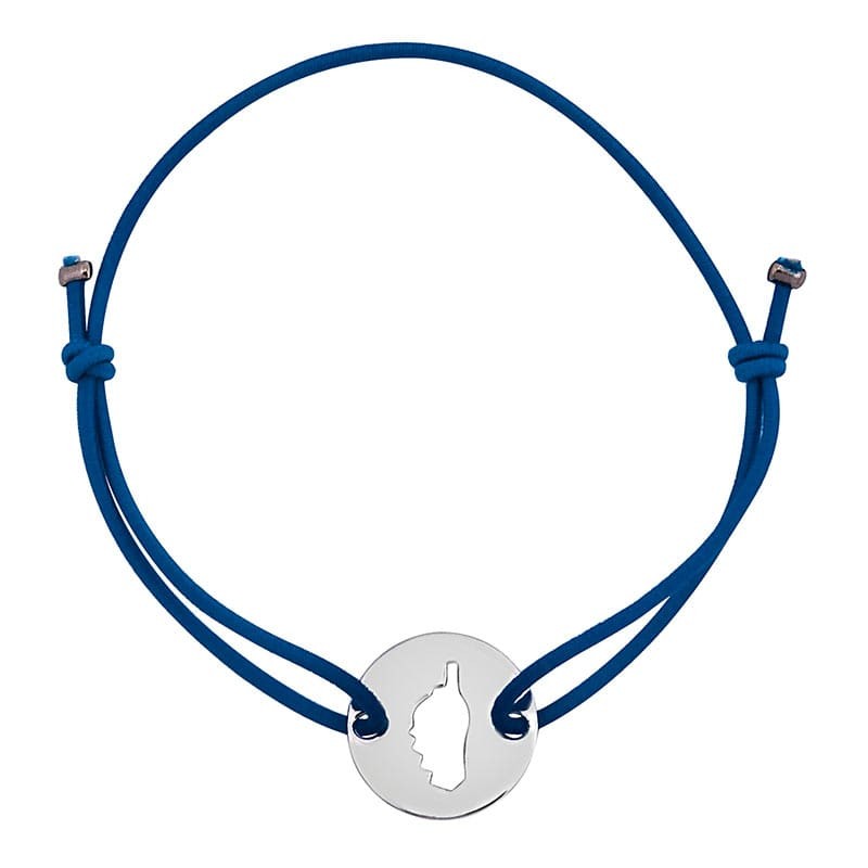 Bracelet bleu avec Corse