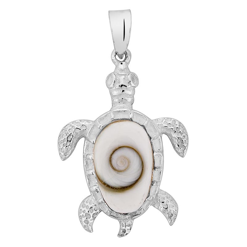 Pendentif Tortue En Acier Inoxydable émaillé - Charm Marin Pour Fabrication Bijoux (collier, Bracelet)