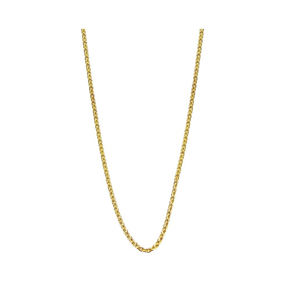 Chaine plqué or maillon forçat 40 cm