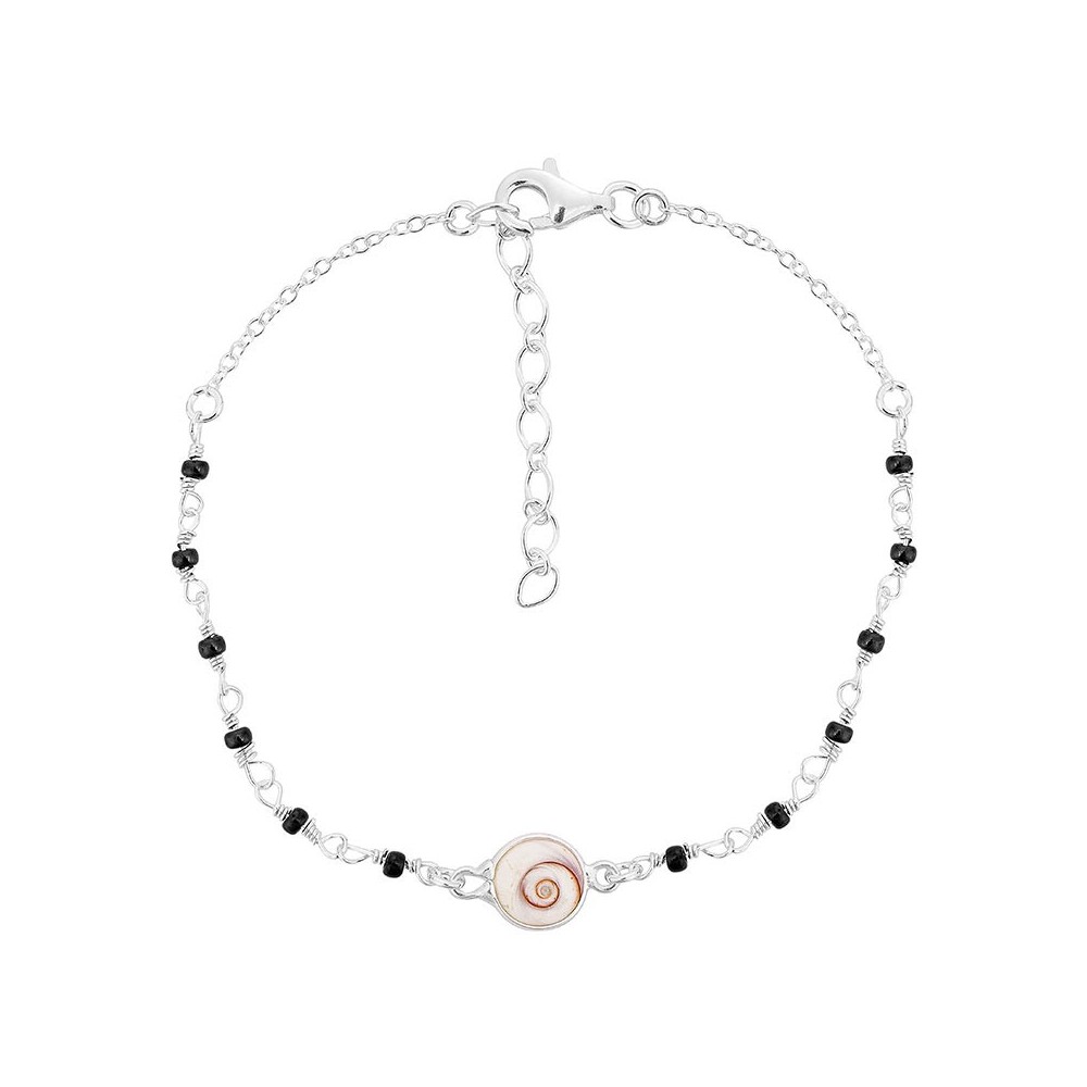 Bracelet oeil sainte lucie et perles miyuki