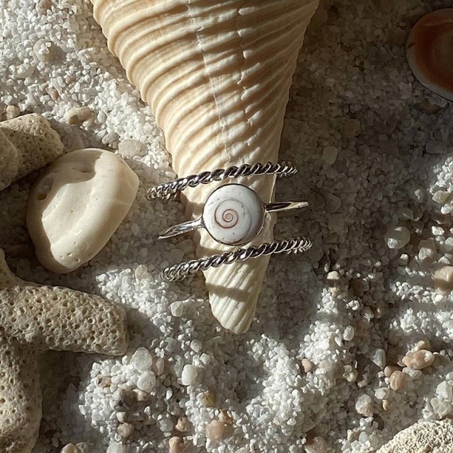 Bague Réglable Argent SRC50157MEDI-ARG