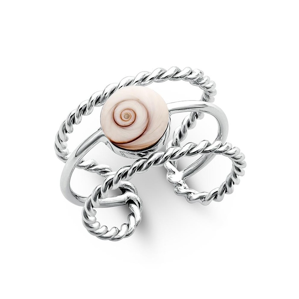 Bague Réglable Argent SRC50157MEDI-ARG