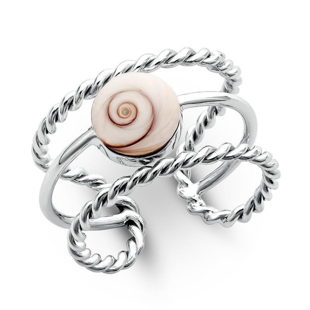 Bague Réglable Argent SRC50157MEDI-ARG