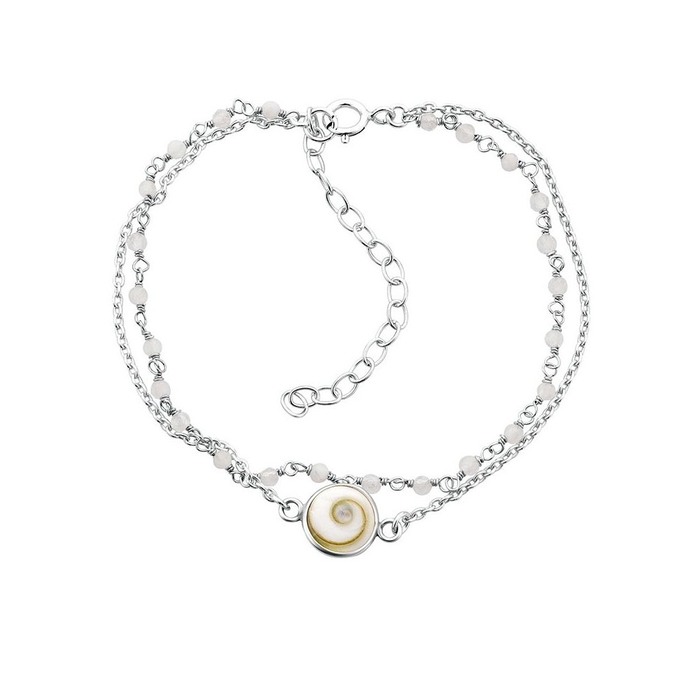 Bracelet Chaîne Argent SBC229MOON-ARG