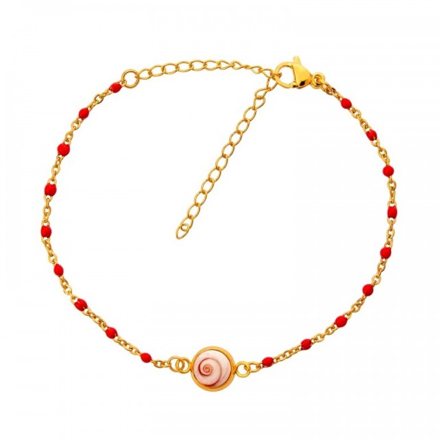 Bracelet doré œil de Ste...
