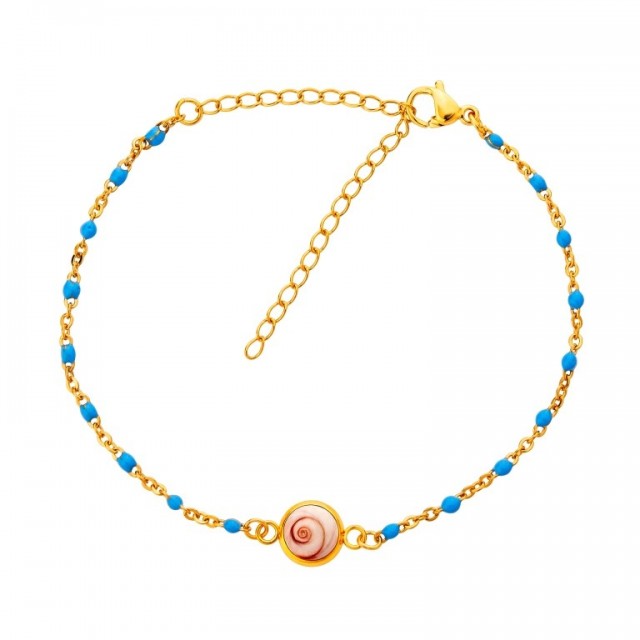 Bracelet doré œil de Ste...
