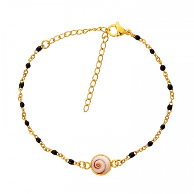 Bracelet doré œil de Ste...