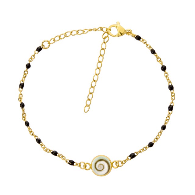 Bracelet doré œil de Ste...