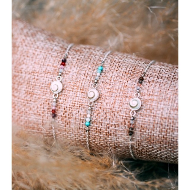 Bracelet Argent œil de Ste Lucie SBC115-ARG