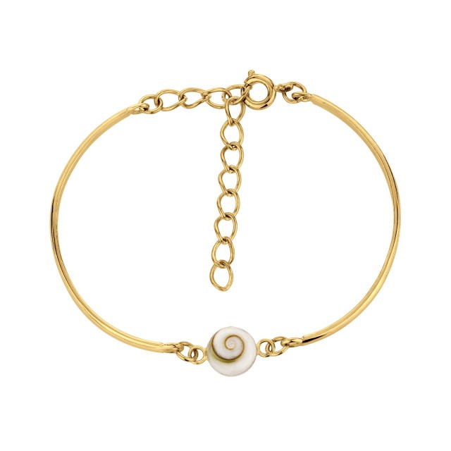 Bracelet doré semi-rigide...
