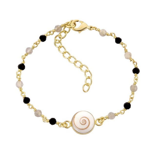 Bracelet doré POSBC235ONYXMEDI