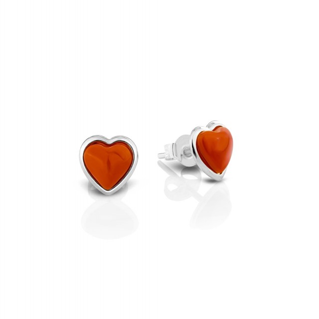 Boucles d'oreilles Corail...