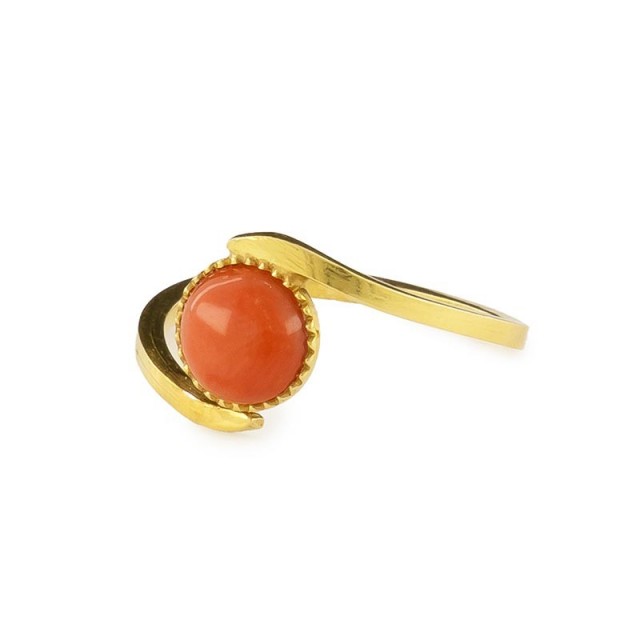 Bague Corail AN00001PO