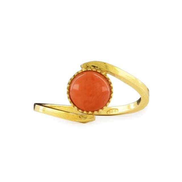 Bague Corail AN00001PO