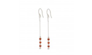 BOUCLES PEND CORAIL OR00064