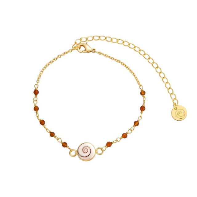 Bracelet doré jaspe...