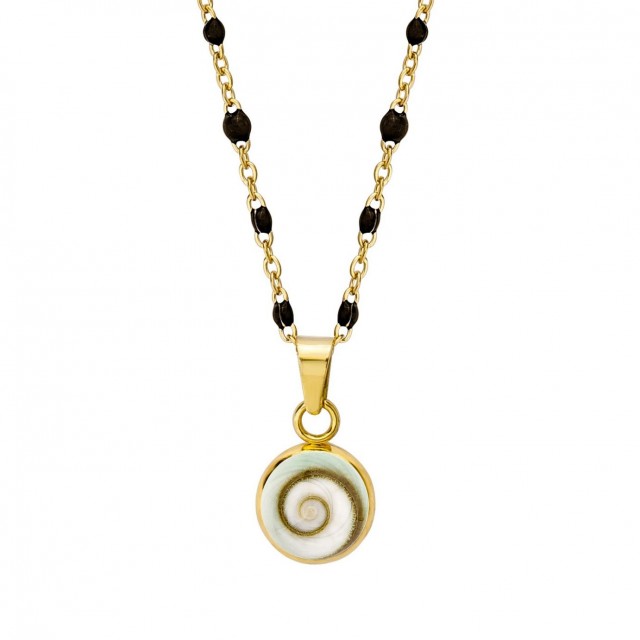 Collier œil de Ste Lucie et...