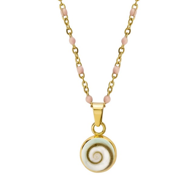 Collier œil de Ste Lucie et...