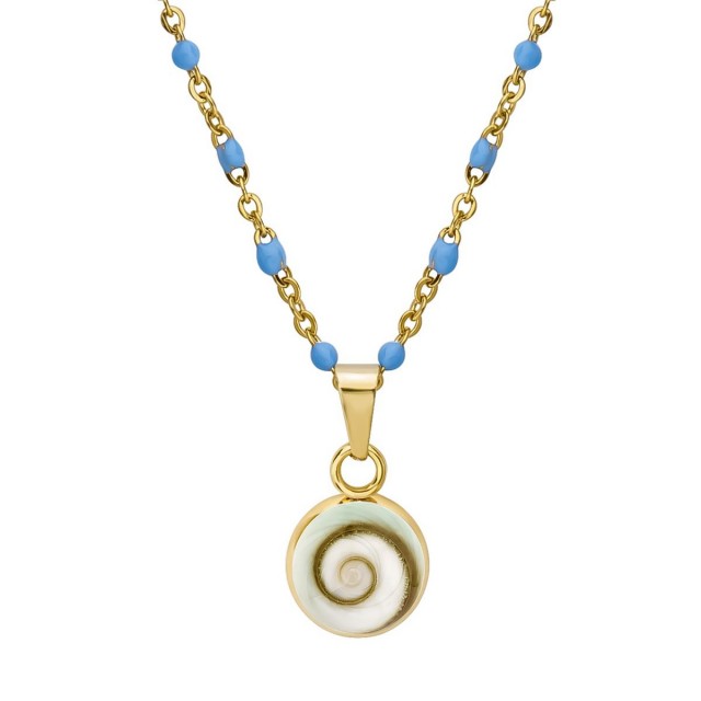 Collier œil de Ste Lucie et...