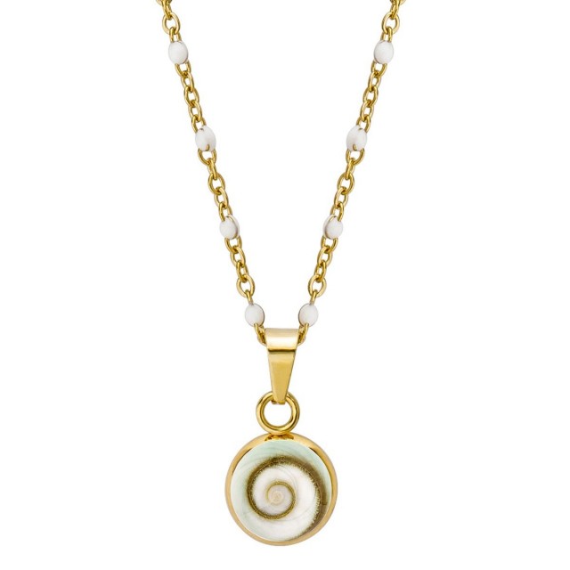 Collier œil de Ste Lucie et...