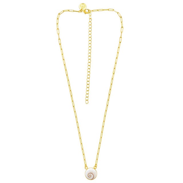 Collier doré à l'or fin POCOLLIER014MEDI