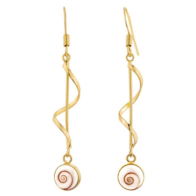 Boucles d'oreilles œil ste...