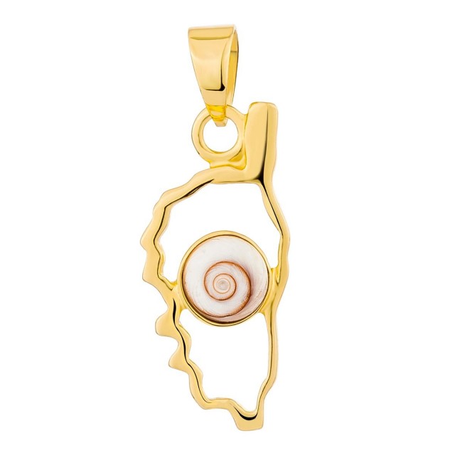 Pendentif corse doré...