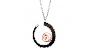 Collier argent œil...