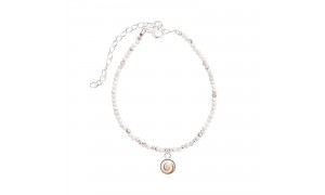 Bracelet en Howlite Blanche...