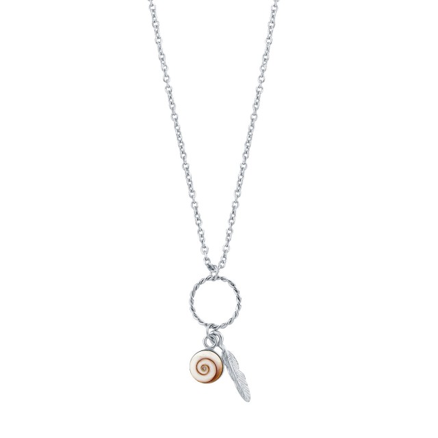 Collier Argenté avec Œil de...