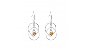 Boucles d’Oreilles Argent &...
