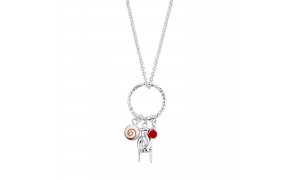 Collier argent Œil de...