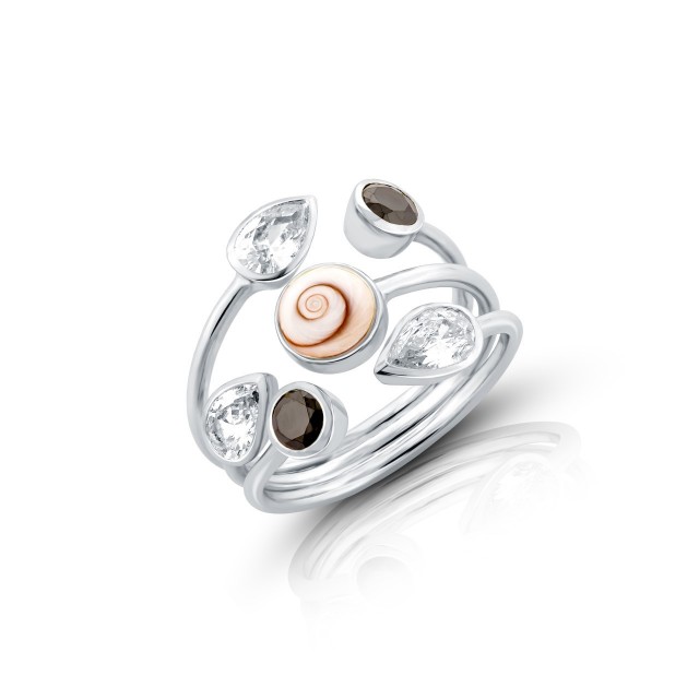 Bague argent Œil de...